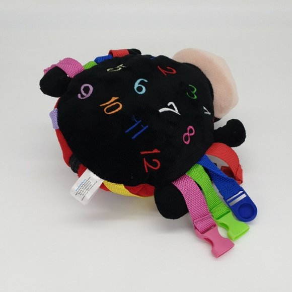 Buckle Toy Becky Ladybug Learning Interactive Plush Collection Zipper Counting - Picture 4 of 11